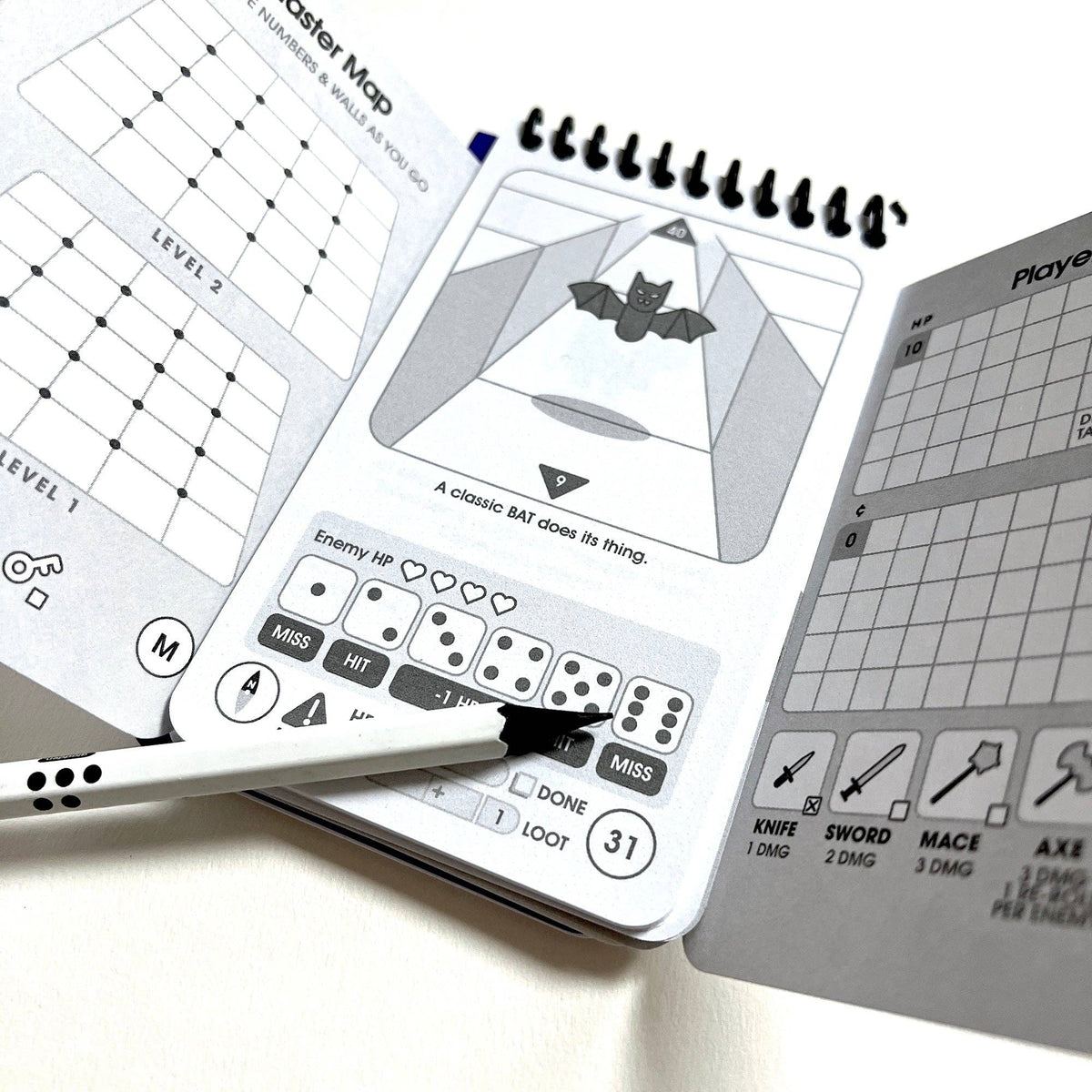 Paper Apps™ LABYRINTH Notebook Game