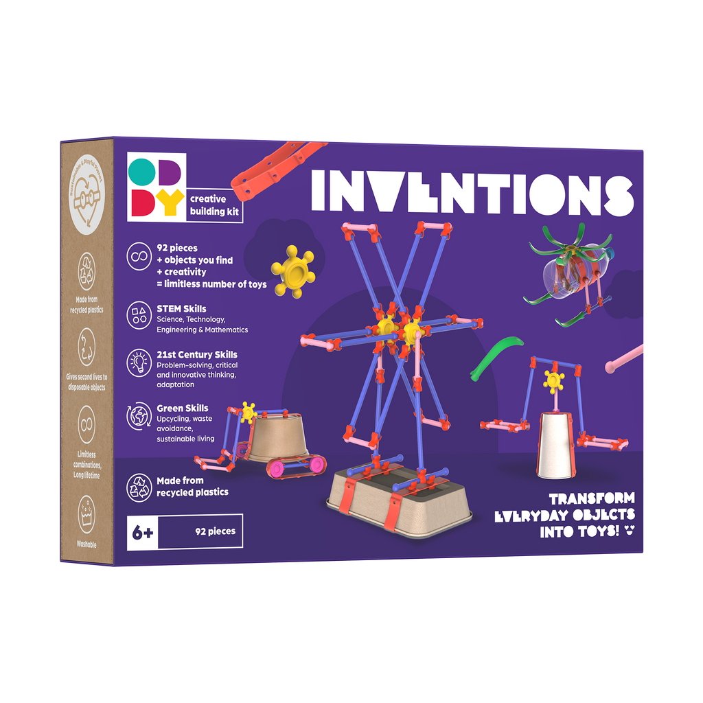 Oddy Inventions Creative Play Building Kit