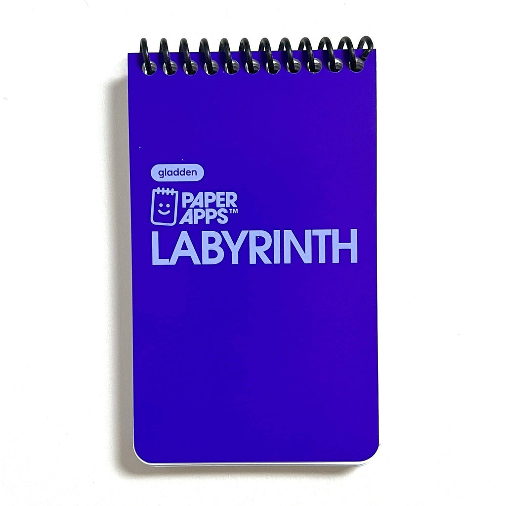 Paper Apps™ LABYRINTH Notebook Game