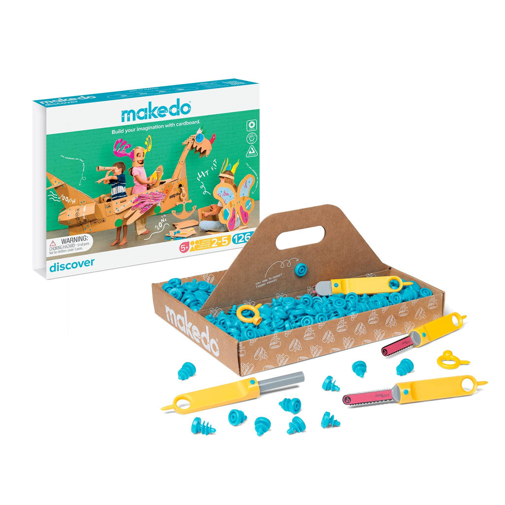 Makedo Cardboard Construction Tools | Discover Kit