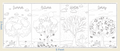 "Seasons of Change" - Giant Coloring Sheet for Kids Who Are Going Through Something