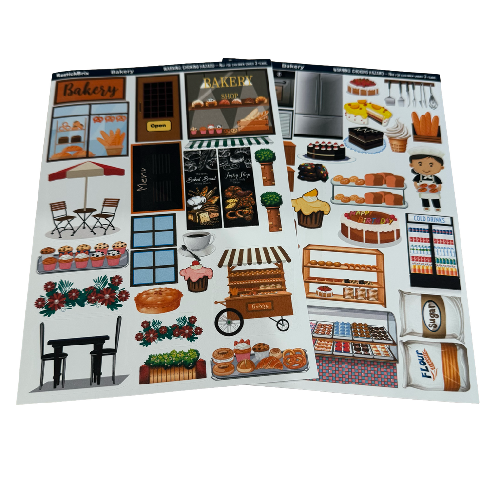 Bakery: Reusable Decals for Magnetic Tiles