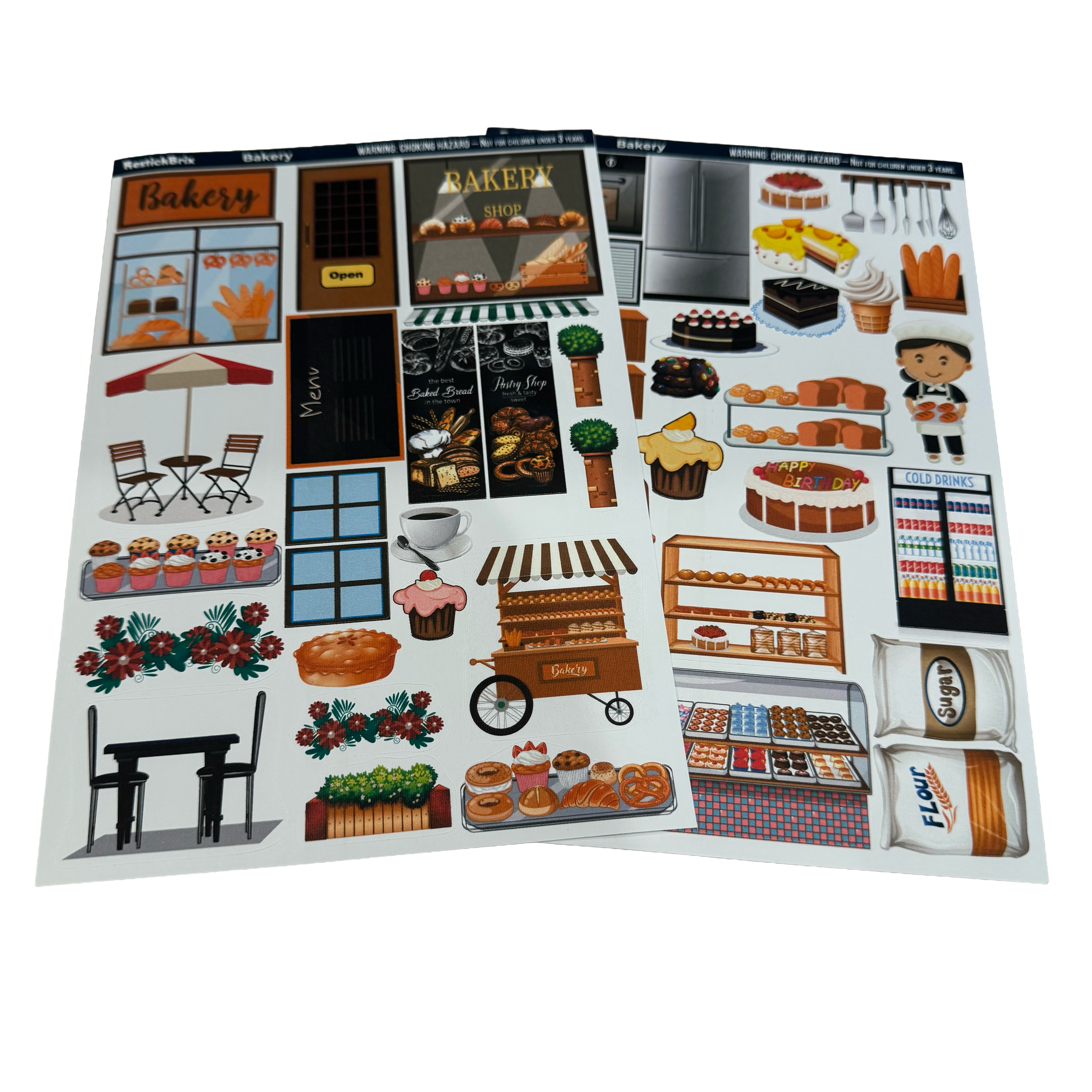 Bakery: Reusable Decals for Magnetic Tiles
