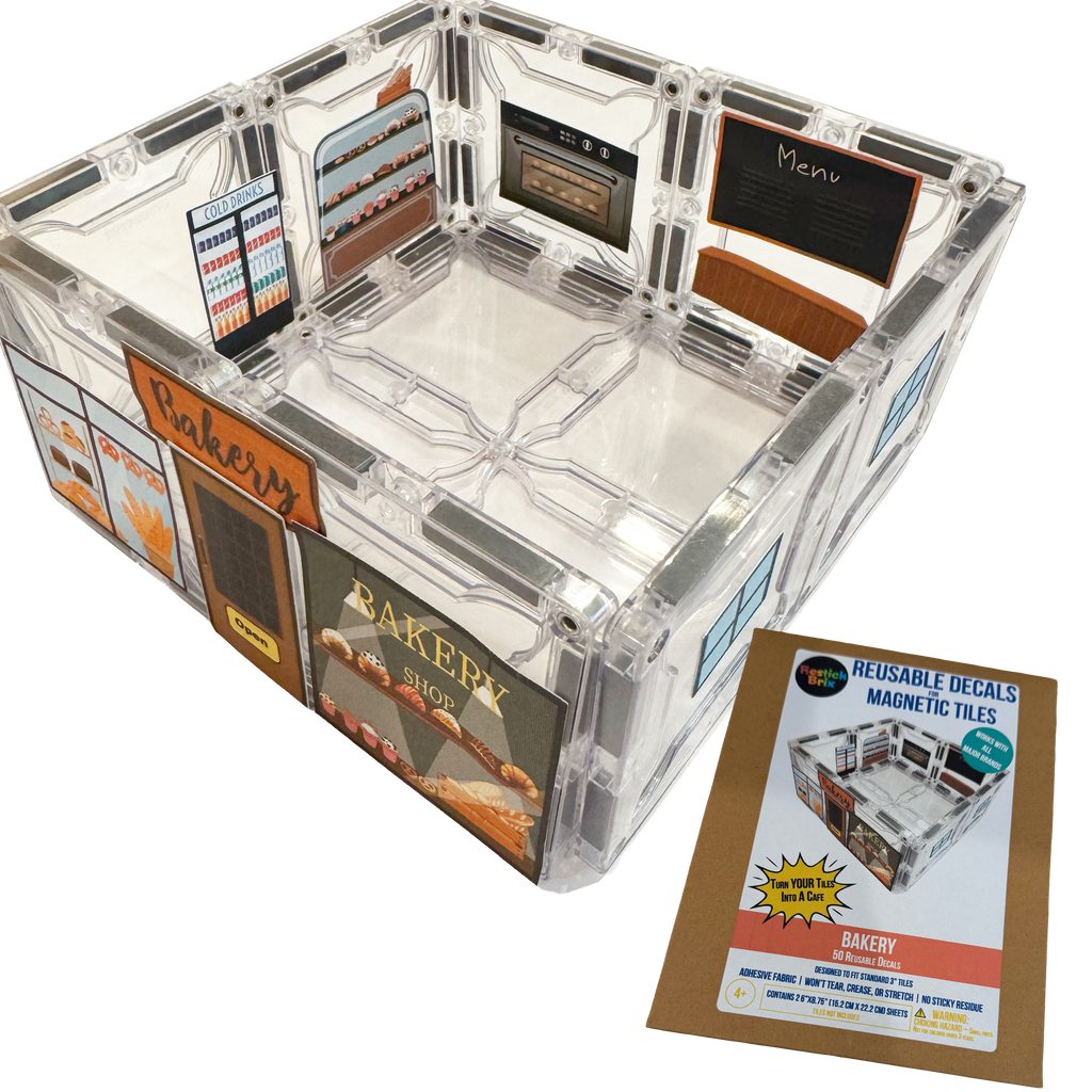 Bakery: Reusable Decals for Magnetic Tiles