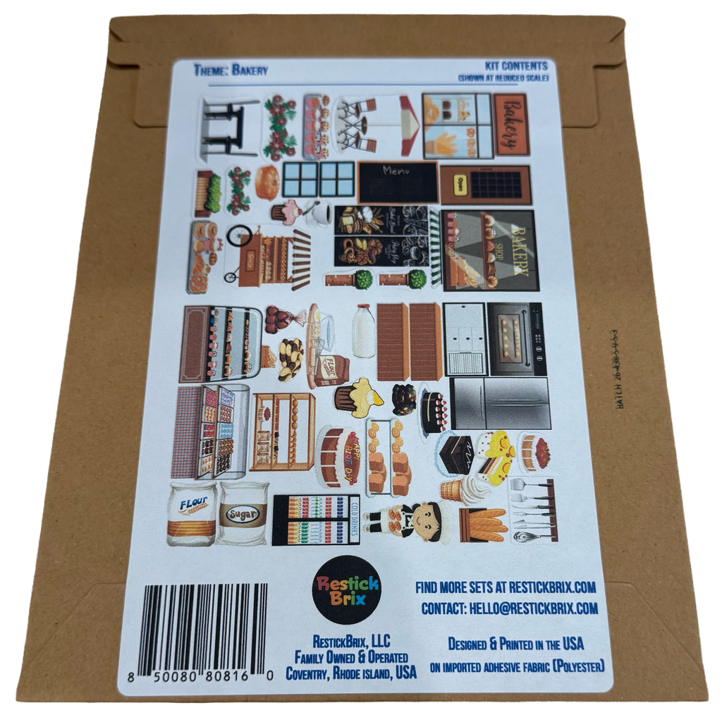 Bakery: Reusable Decals for Magnetic Tiles