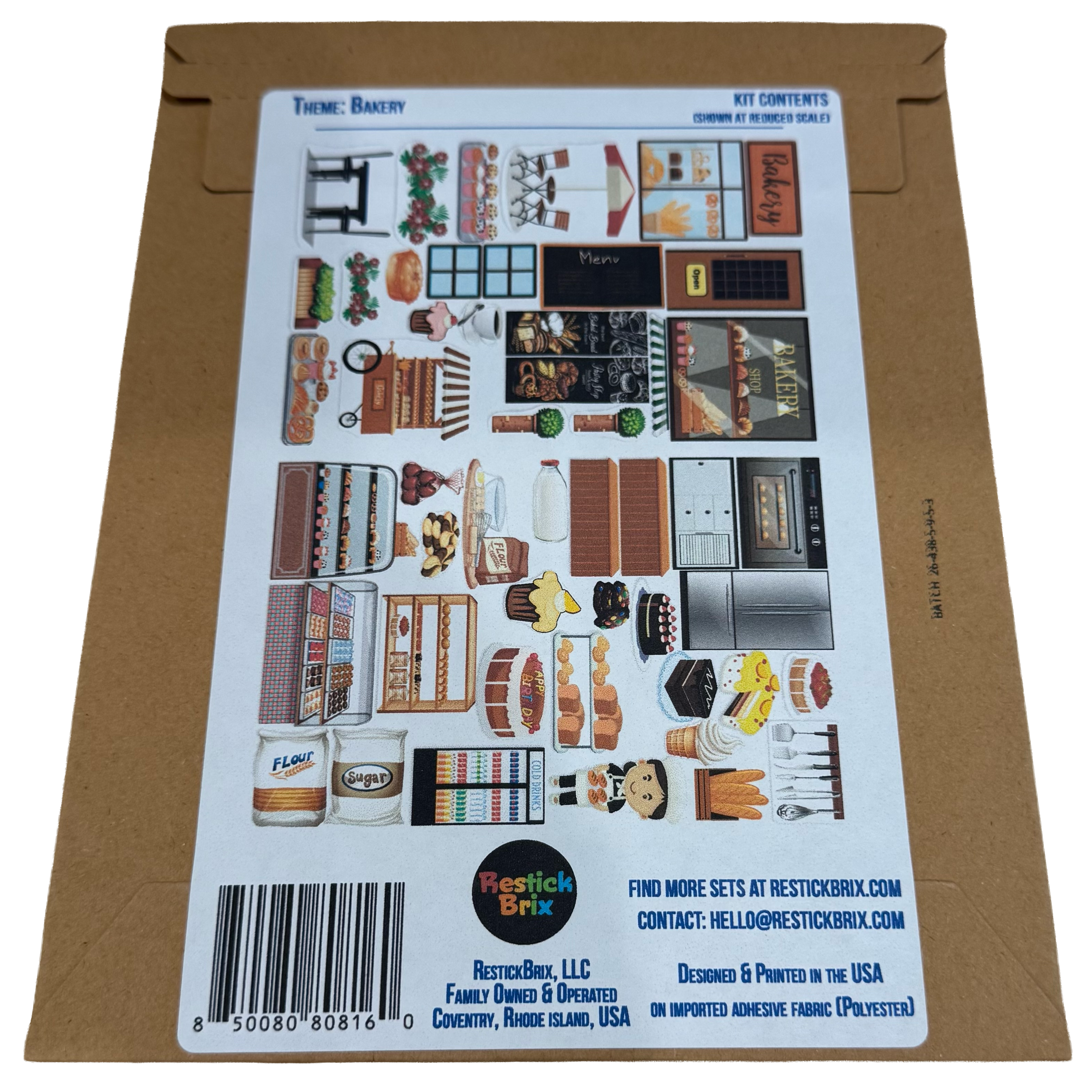 Bakery: Reusable Decals for Magnetic Tiles
