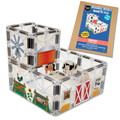 Barn Yard: Reusable Decals for Magnetic Tiles