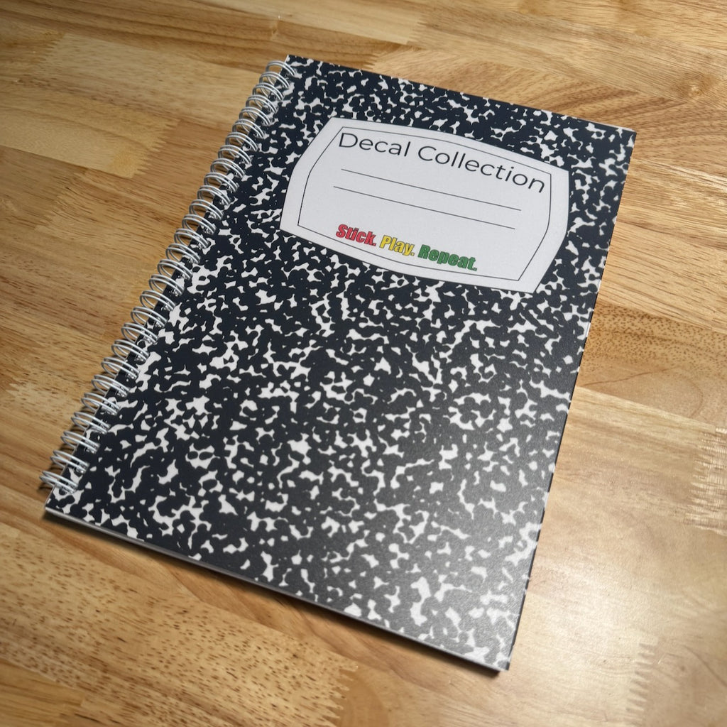RestickBrix Storage Book - Black Composition Design