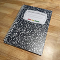 RestickBrix Storage Book - Black Composition Design