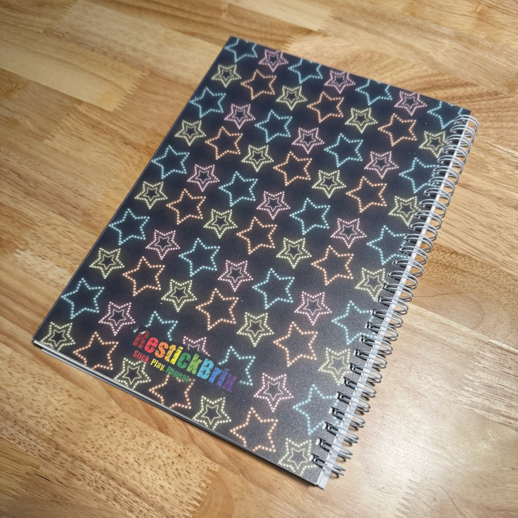 RestickBrix Storage Book - Neon Design