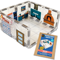 Pizza Place: Reusable Decals for Magnetic Tiles