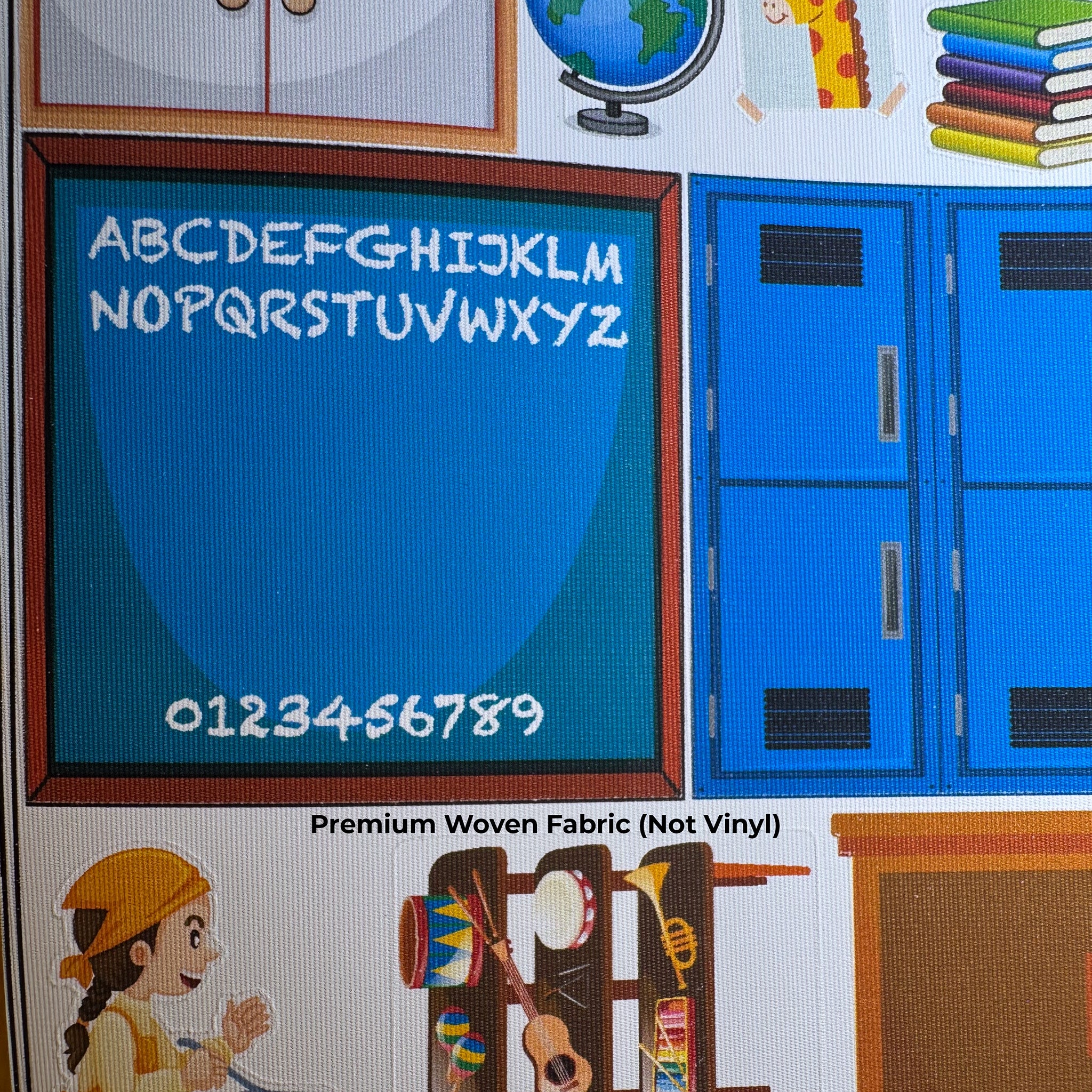 School: Reusable Decals for Magnetic Tiles