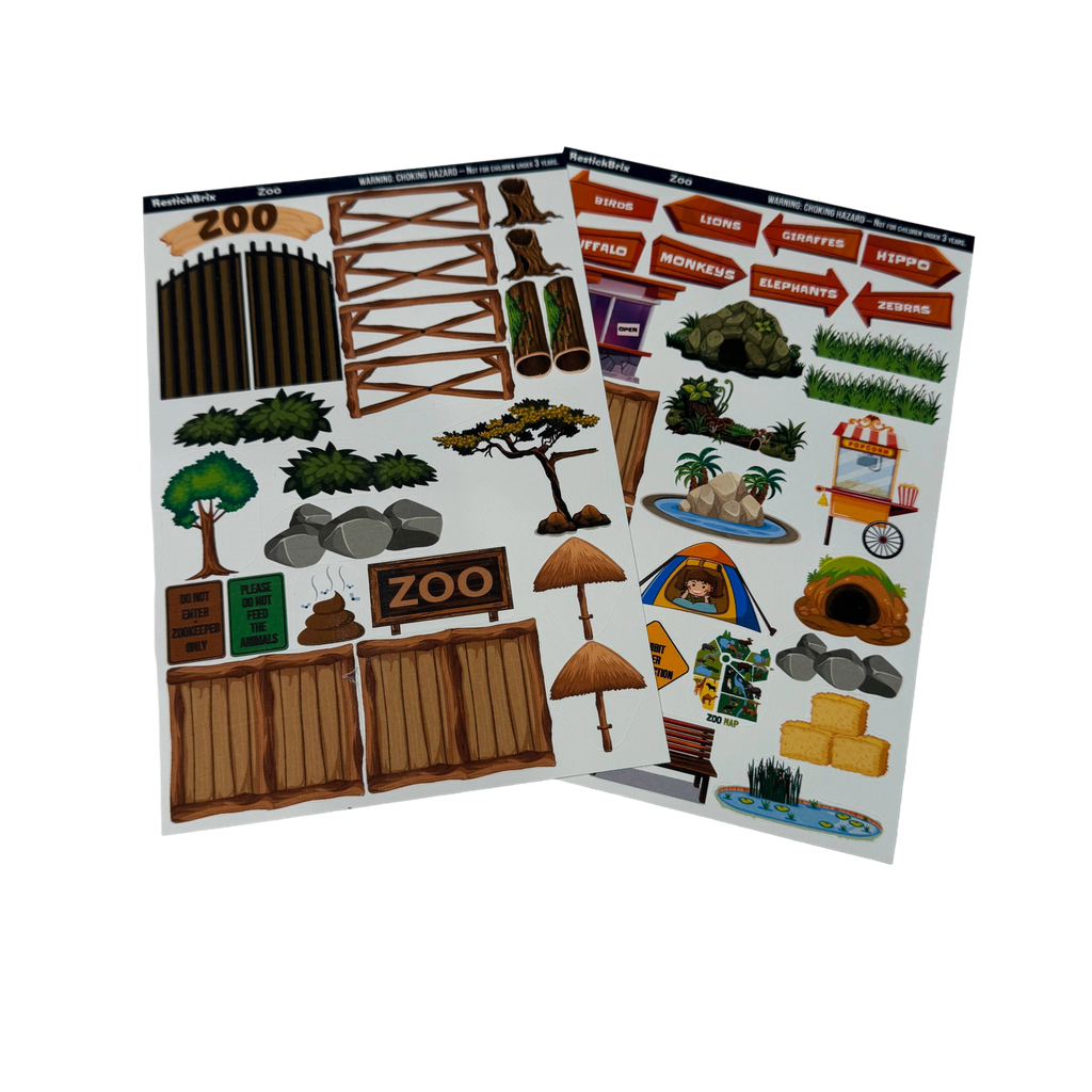 Zoo: Reusable Decals for Magnetic Tiles