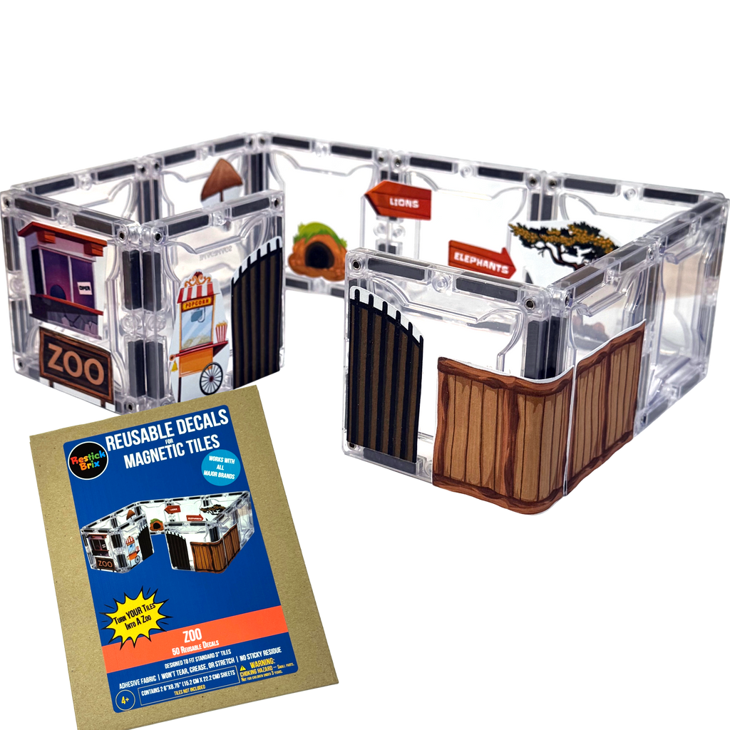 Zoo: Reusable Decals for Magnetic Tiles