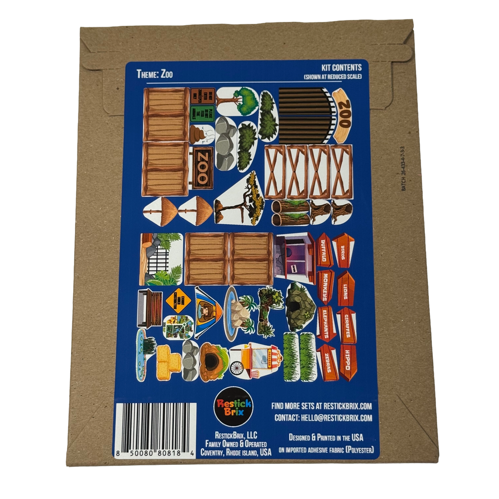 Zoo: Reusable Decals for Magnetic Tiles